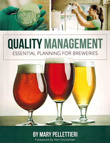 Imagen de archivo de Quality Management: Essential Planning for Breweries a la venta por Book_Mob