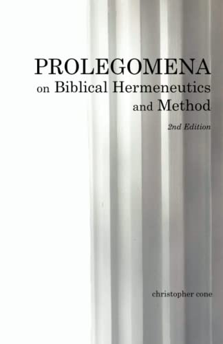 Stock image for Prolegomena on Biblical Hermeneutics and Method for sale by HPB Inc.
