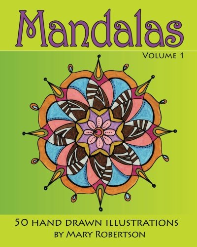 Stock image for Mandalas: 50 Hand Drawn Illustrations for sale by Irish Booksellers