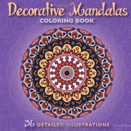 Stock image for Decorative Mandalas Coloring Book: 36 Detailed Illustrations for sale by Big River Books