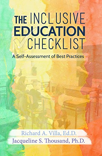 Beispielbild fr The Inclusive Education Checklist: A Self-Assessment of Best Practices zum Verkauf von ThriftBooks-Dallas