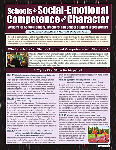 Beispielbild fr Schools of Social-Emotional Competence and Character: Actions for School Leaders, Teachers, and Support Staff zum Verkauf von HPB-Diamond