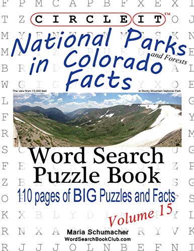 Beispielbild fr Circle It, National Parks and Forests in Colorado Facts, Word Search, Puzzle Book zum Verkauf von Chiron Media