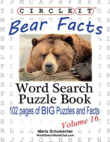 Beispielbild fr Circle It, Bear Facts, Word Search, Puzzle Book zum Verkauf von Chiron Media