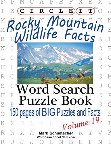 Beispielbild fr Circle It, Rocky Mountain Wildlife Facts, Word Search, Puzzle Book zum Verkauf von Chiron Media