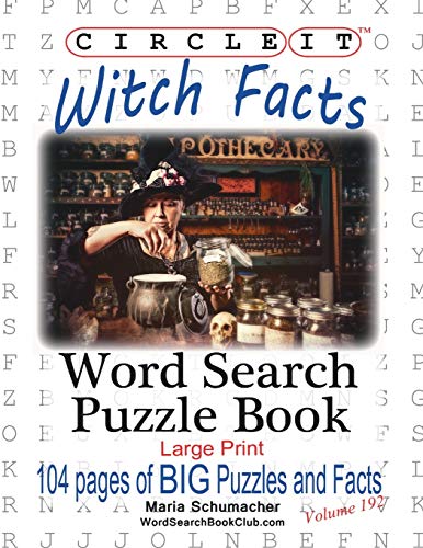 Beispielbild fr Circle It, Witch Facts, Word Search, Puzzle Book zum Verkauf von Bookmonger.Ltd