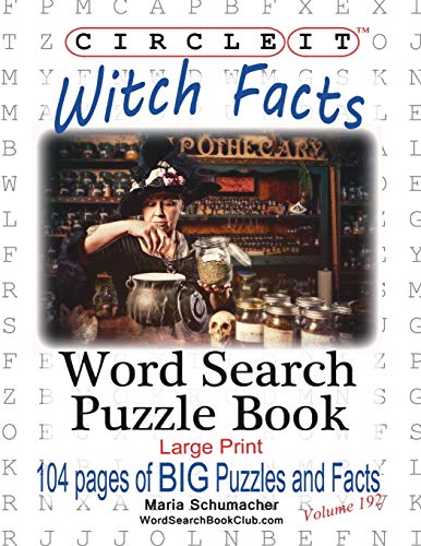 Stock image for Circle It, Witch Facts, Word Search, Puzzle Book for sale by Bookmonger.Ltd