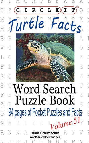 Beispielbild fr Circle It, Turtle Facts, Word Search, Puzzle Book zum Verkauf von Reuseabook