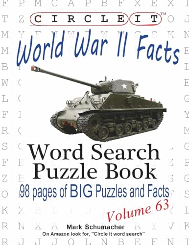 Beispielbild fr Circle It, World War II Facts, Word Search, Puzzle Book zum Verkauf von WorldofBooks