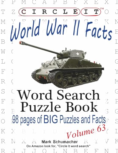 

Circle It, World War II Facts, Word Search, Puzzle Book