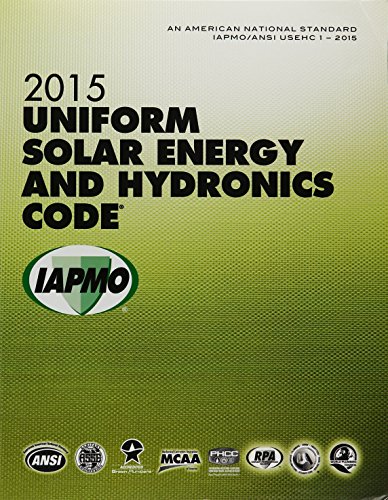 Beispielbild fr 2015 Uniform Solar Energy Hydronic Code zum Verkauf von GF Books, Inc.