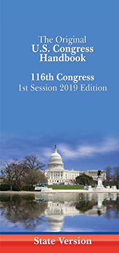 Beispielbild fr The Original U.S. Congress Handbook: 116th Congress, 1st Session: 116th Congress, 1st Session, State Version zum Verkauf von Buchpark