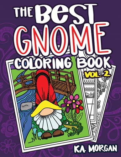 Imagen de archivo de The Best Gnome Coloring Book Volume Two a la venta por Save With Sam