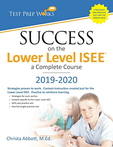 Stock image for Success on the Lower Level ISEE - A Complete Course for sale by ThriftBooks-Dallas