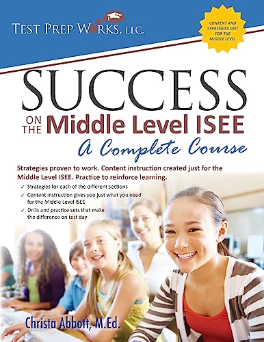 Stock image for Success on the Middle Level ISEE: A Complete Course for sale by SecondSale