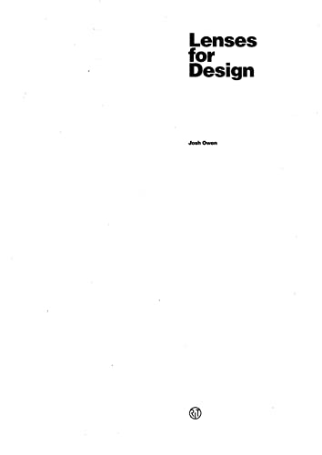 Beispielbild fr Lenses for Design zum Verkauf von ThriftBooks-Atlanta