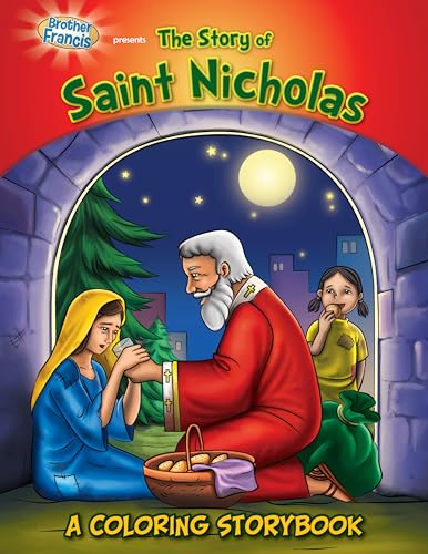 Stock image for Brother Francis Presents the Story of Saint Nicholas : A Coloring Storybook for sale by Better World Books: West