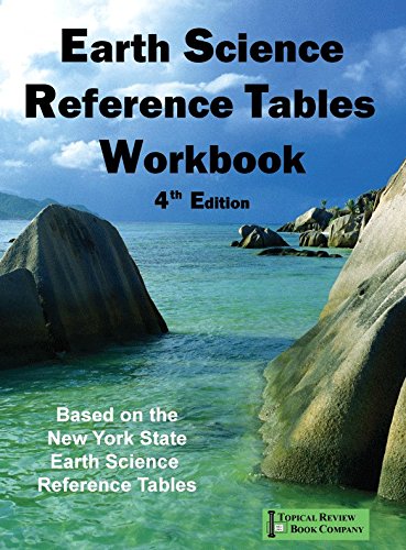 9781939246103: Earth Science Reference Tables Workbook 4th Edition