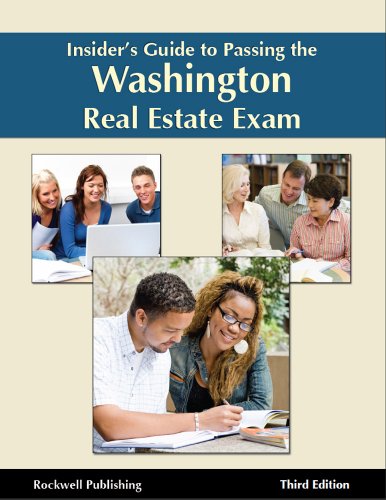 Stock image for Insider's Guide to Passing the Washington Real Estate Exam - 3rd edition for sale by ThriftBooks-Dallas