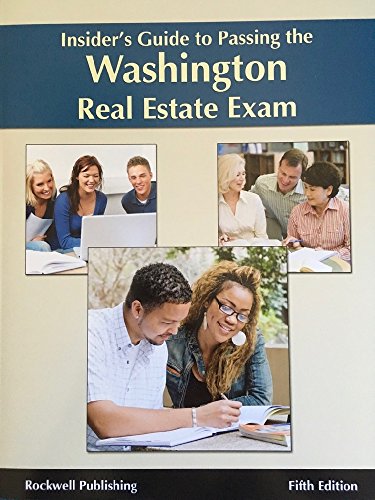 Imagen de archivo de Insider's Guide to Passing the Washington Real Estate Exam a la venta por Better World Books