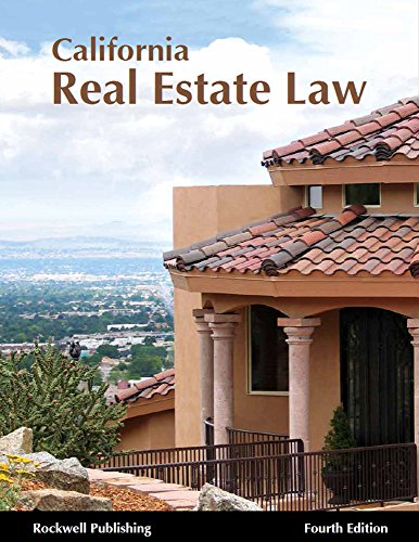 Stock image for CA Real Estate Law 4th ed for sale by Jenson Books Inc