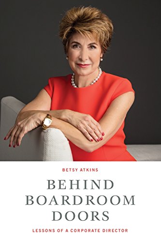 Stock image for Behind Boardroom Doors : Lessons of a Corporate Director for sale by Better World Books