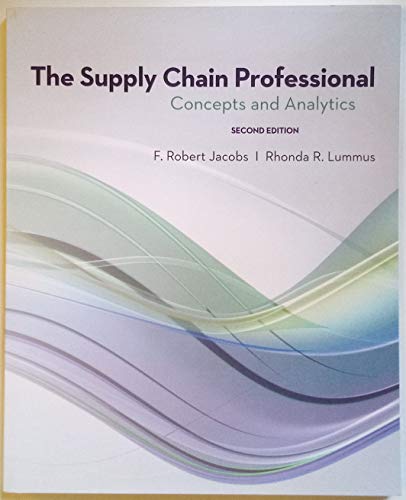 Stock image for The Supply Chain Professional Concepts and Analytics Second Edition for sale by Textbooks_Source