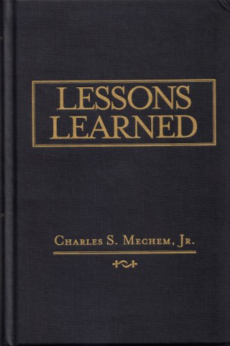 Stock image for Lessons Learned for sale by MyLibraryMarket