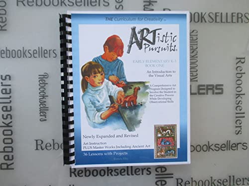 Beispielbild fr ARTistic Pursuits Early Elementary K-3 Book One An Introduction to the Visual Arts zum Verkauf von Goodwill Southern California