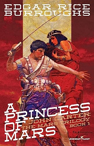 9781939437020: A Princess of Mars: 100th Anniversary Black and White Illustrated Edition (John Carter: The Mars Trilogy)