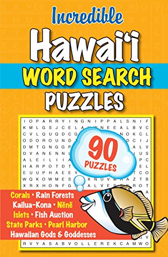 Stock image for Incredible Hawaii Word Search Puzzles for sale by Revaluation Books