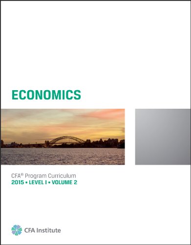 Imagen de archivo de 2015 CFA Program Curriculum Level I Volume 2 : Economics a la venta por Better World Books