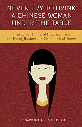Beispielbild fr Never Try To Drink a Chinese Woman Under the Table: Plus Other Fun and Practical Tips for Doing Business in China and at Home zum Verkauf von Books From California