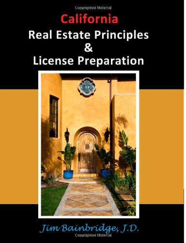 Beispielbild fr California Real Estate Principles and License Preparation zum Verkauf von HPB-Red