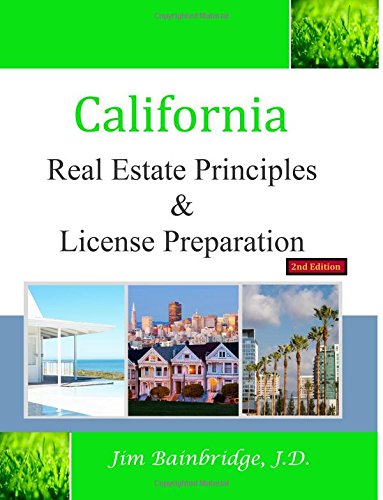 Stock image for California Real Estate Principles and License Preparation for sale by ThriftBooks-Atlanta