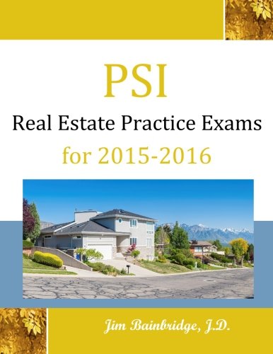 9781939526144: PSI Real Estate Practice Exams for 2015-2016