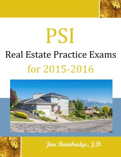 Stock image for PSI Real Estate Practice Exams for 2015-2016 for sale by SecondSale