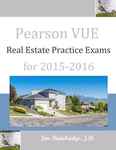 Stock image for Pearson VUE Real Estate Practice Exams for 2015-2016 for sale by Revaluation Books