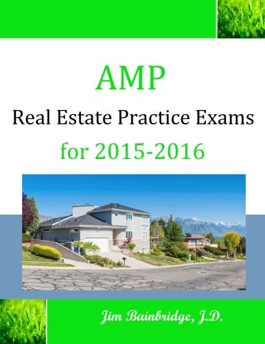 Beispielbild fr AMP Real Estate Practice Exams for 2015-2016 zum Verkauf von HPB-Red