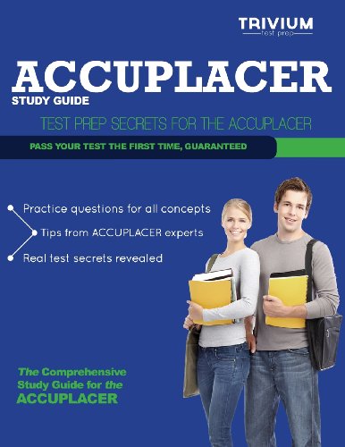 9781939587008: ACCUPLACER Study Guide: Test Prep Secrets for the ACCUPLACER