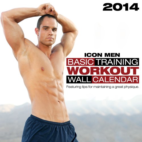 9781939651082: ICON MEN: Basic Training: Workout 2014 Wall Calendar