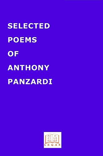 Beispielbild fr Selected Poems of Anthony Panzardi zum Verkauf von More Than Words