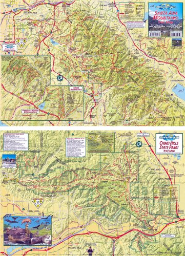 Santa Ana Mountains & Chino Hills State Park Map (9781939699008) by Frank Nielsen