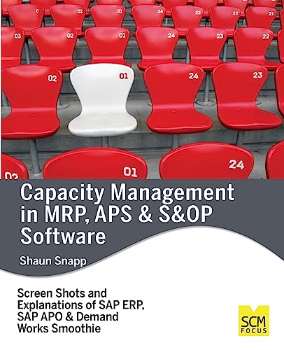 Imagen de archivo de Capacity Management in MRP, APS & S&OP Software a la venta por Lucky's Textbooks