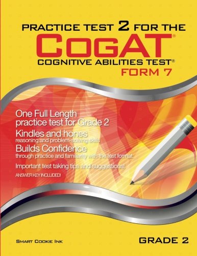 Immagine dell'editore per Practice Test 2 for the CogAT - Form 7 - Grade 2 (Level 8): CogAT - Grade 2 (Practice Test for the CogAT - Form 7 - Grade 2) venduto da Wonder Book