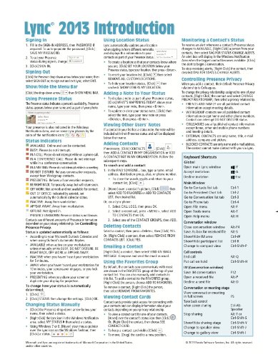 Beispielbild f�r Microsoft Lync 2013 Plain & Simple zum Verkauf von Letusbegin