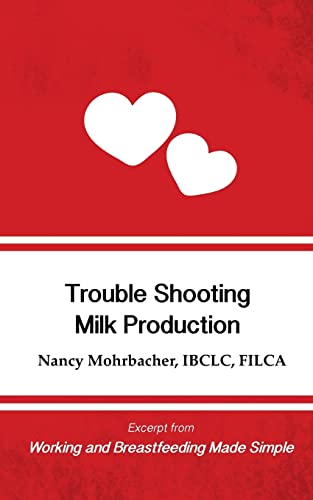 Stock image for Trouble Shooting Milk Production: Excerpt from Working and Breastfeeding Made Simple (Working and Breastfeeding Made Simple Mini's) for sale by Books Unplugged