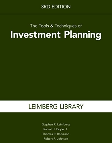 Beispielbild fr The Tools & Techniques of Investment Planning, 3rd Edition zum Verkauf von Irish Booksellers