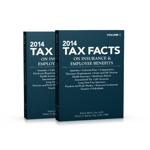 Beispielbild fr 2014 Tax Facts on Insurance & Employee Benefits zum Verkauf von ThriftBooks-Dallas