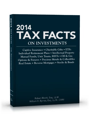 Beispielbild fr 2014 Tax Facts on Investments zum Verkauf von Better World Books